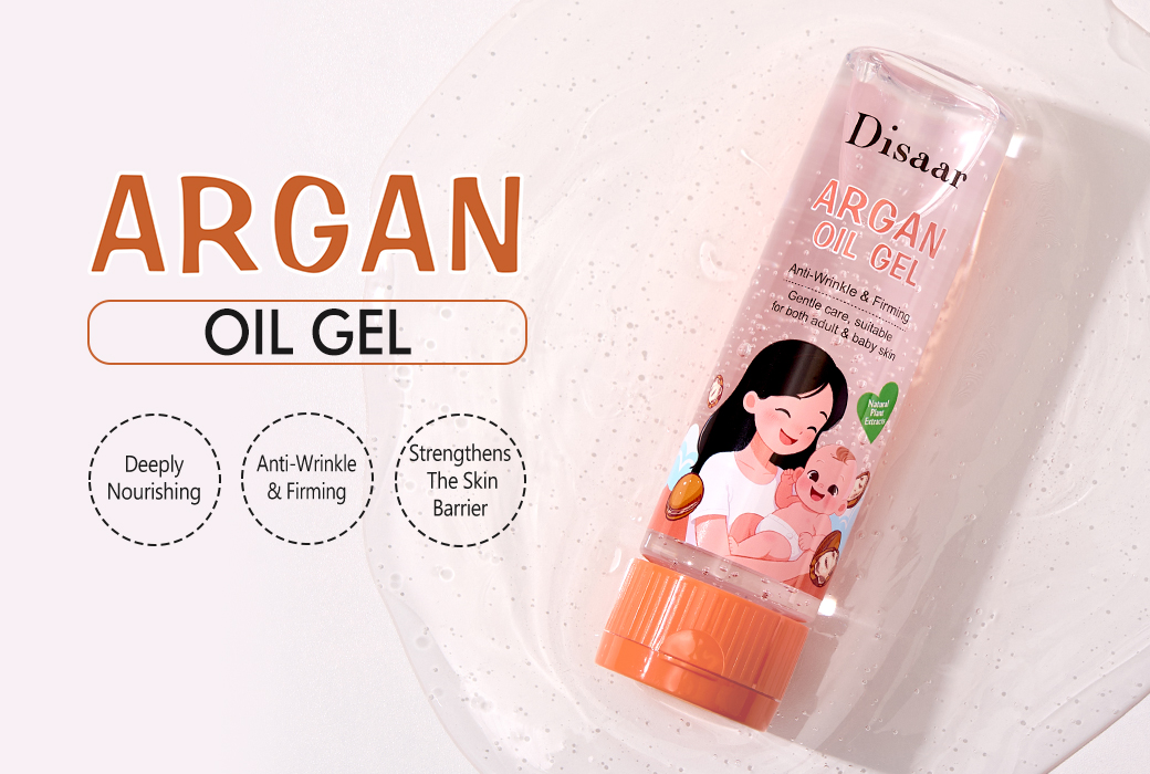 Disaar 300ml Argan Oil Gel Premium Anti-aging Body Care Oil Gel