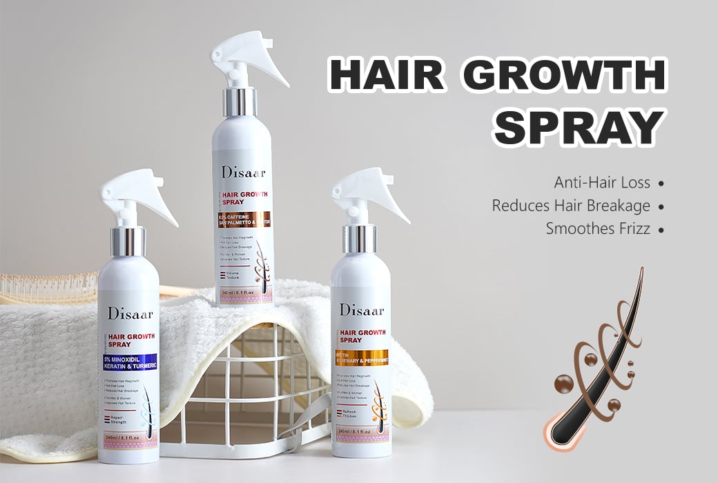 Disaar 240ml Hair Growth Spray Series for Thinning Hair Promotes Hair Regrowth and Scalp Care