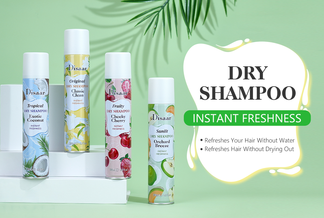 Disaar 200ml Dry Shampoo Spray Series Waterless Hair Refreshing Spray for Daily Oil Control