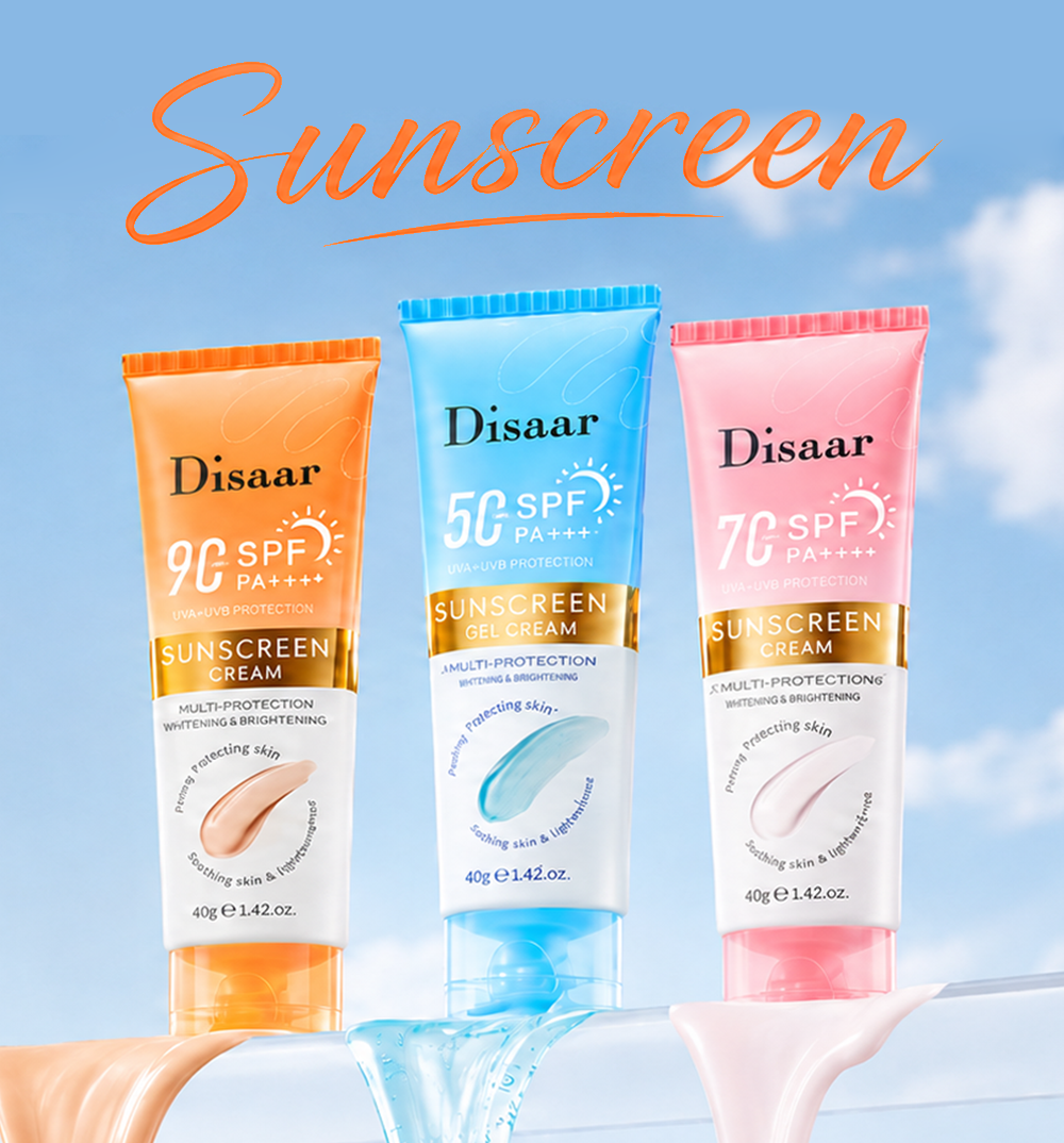 High protection sunscreen banner