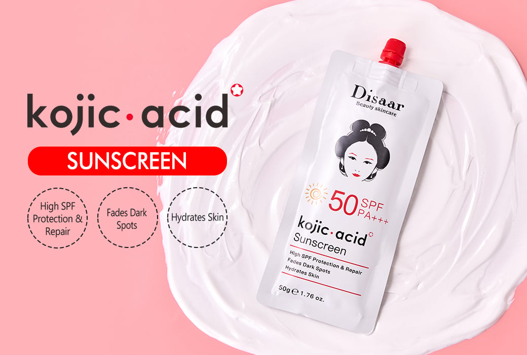 Disaar 50g Kojic Acid Sunscreen SPF50 PA+++