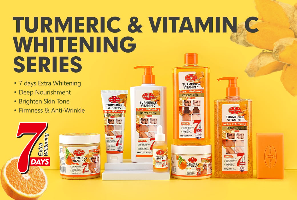 Aichun Beauty Turmeric & Vitamin C Whitening Series Wholesale