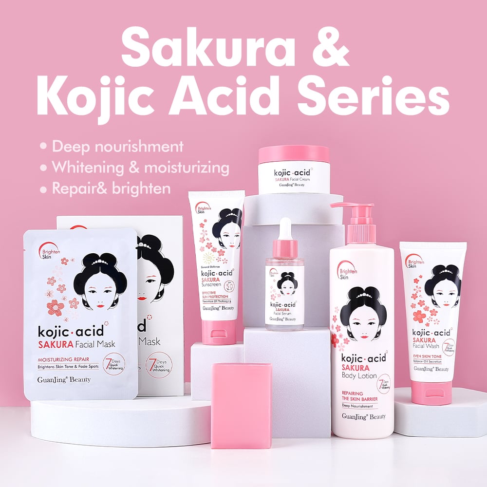 Serie blanqueadora Sakura: tu nueva rutina de cuidado de la piel