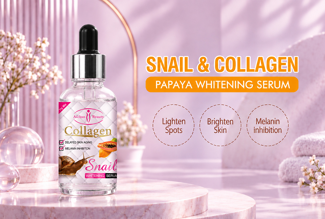 Aichun Beauty 30ml Snail Collagen & Papaya Whitening Serum