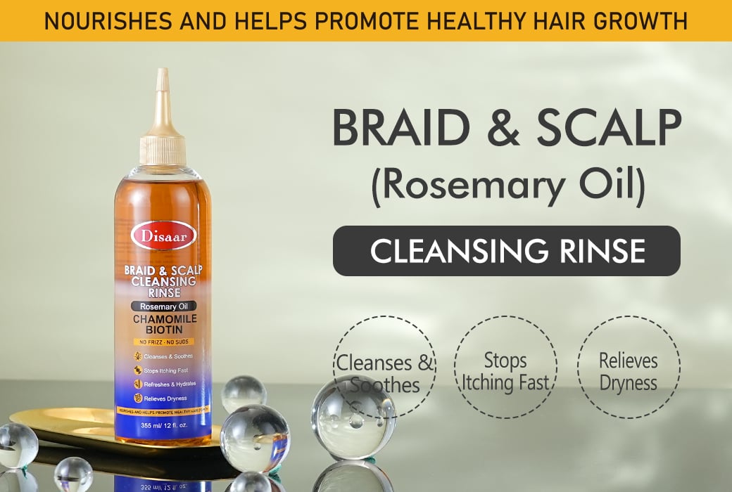 Disaar Rosemary Oil Braid & Scalp Cleansing Rinse