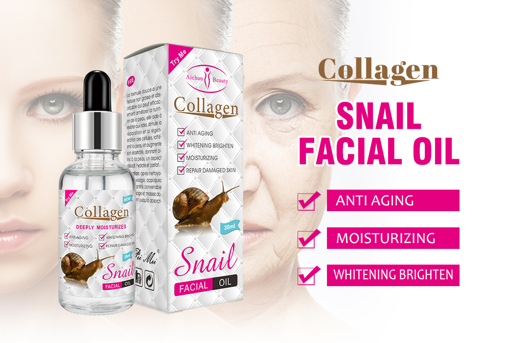 Aichun Beauty 30ml Snail & Collagen Facial Oil