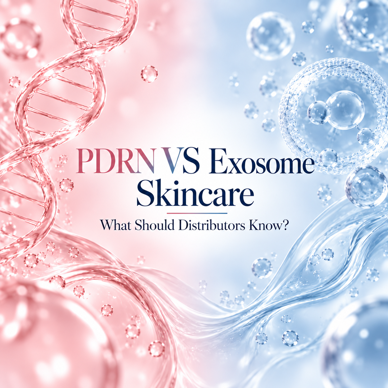 PDRN vs Exosome Skincare: What Should Distributors Know?