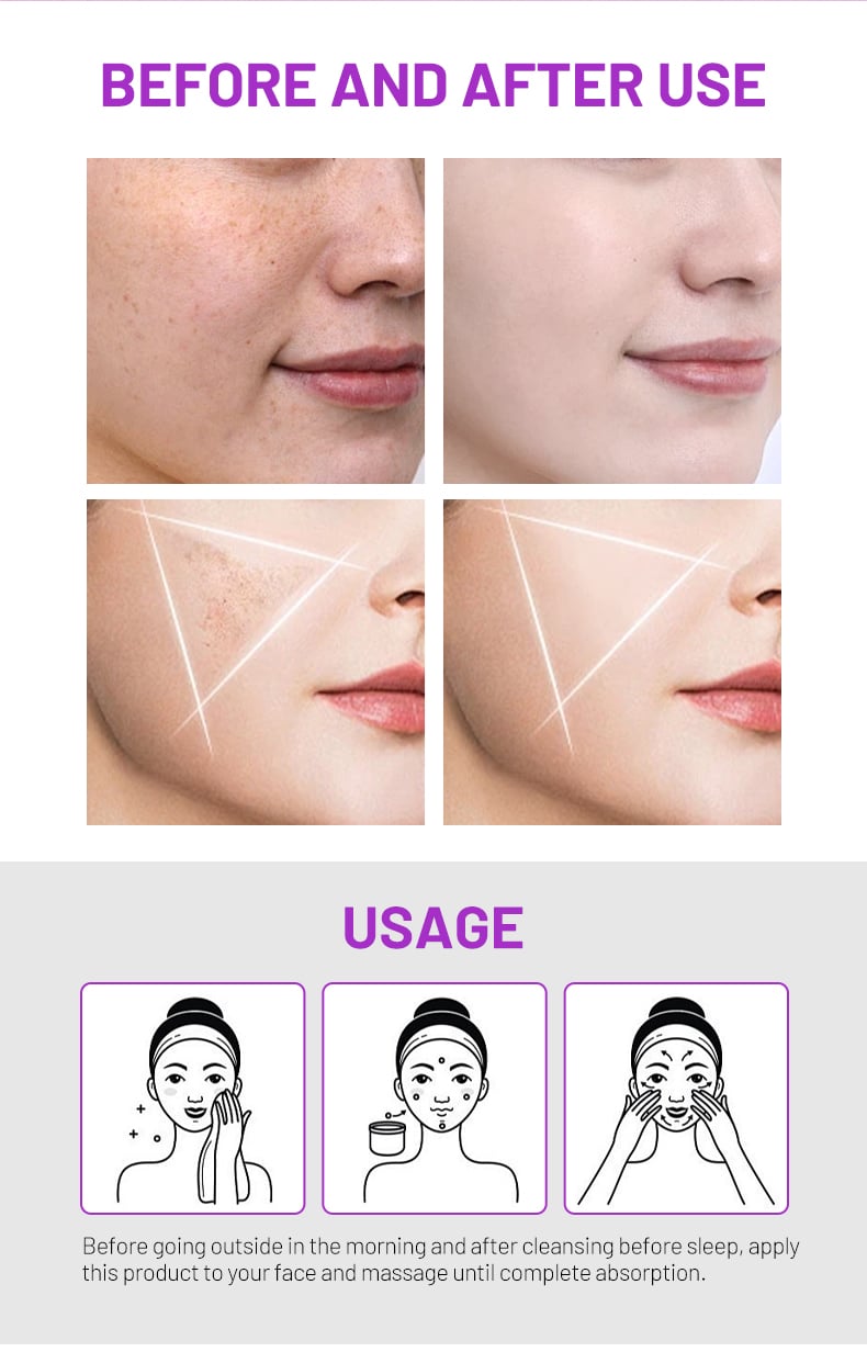 DS5744 50g Lavender & Grape Seed Facial Cream - Soothing & Nourishing Moisturizer for All Skin Types | LivePro Beauty supplier