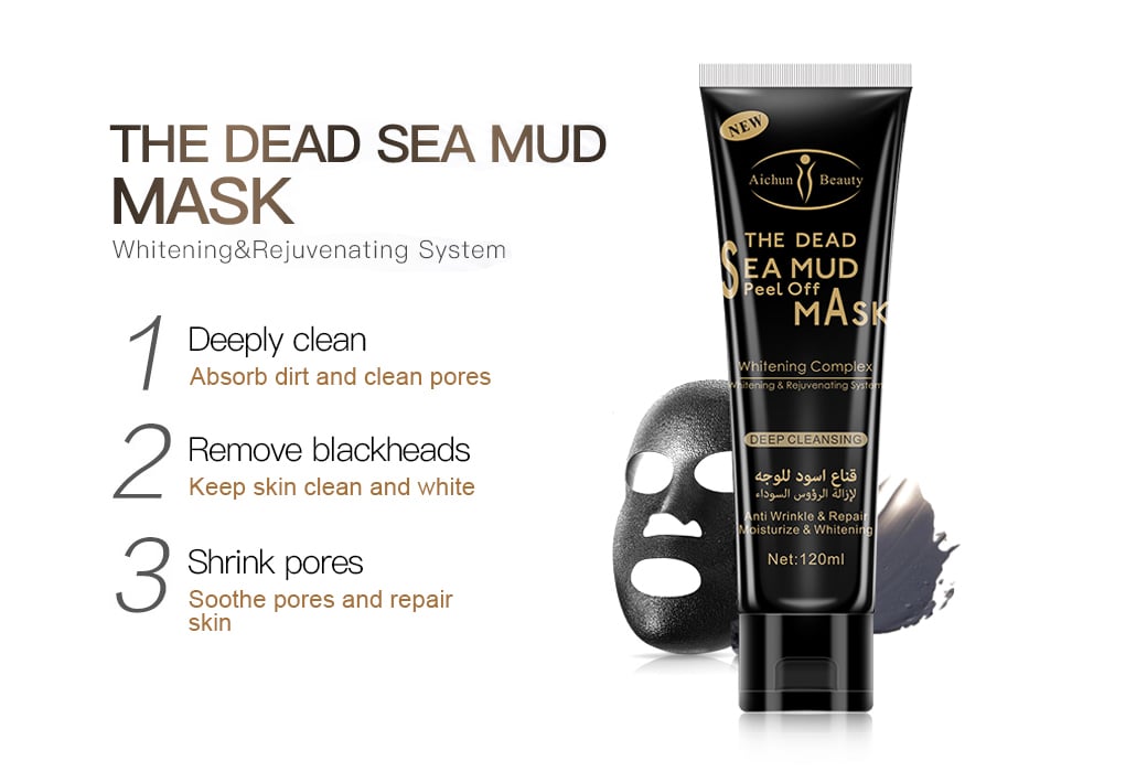 Aichun Beauty 120ml Dead Sea Mud Peel-Off Mask