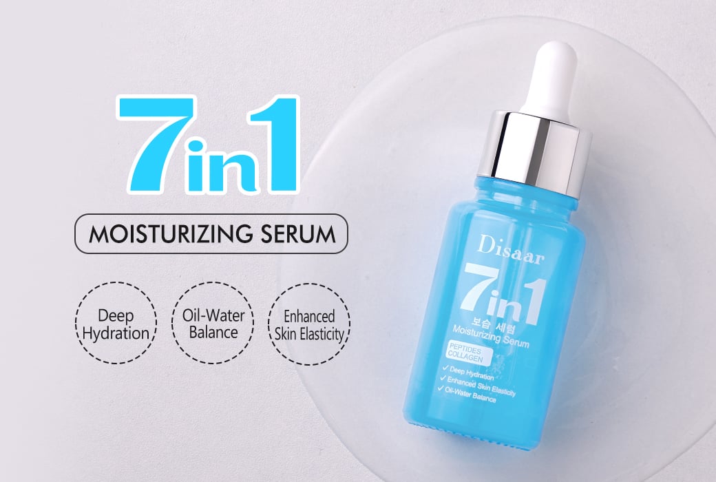 Disaar 40ml 7-in-1 Moisturizing Facial Serum Peptides Collagen Serums