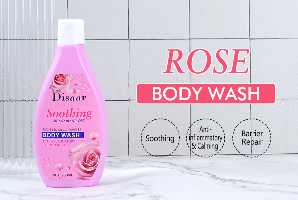 Disaar Rose Soothing Body Wash For Sensitive Skin