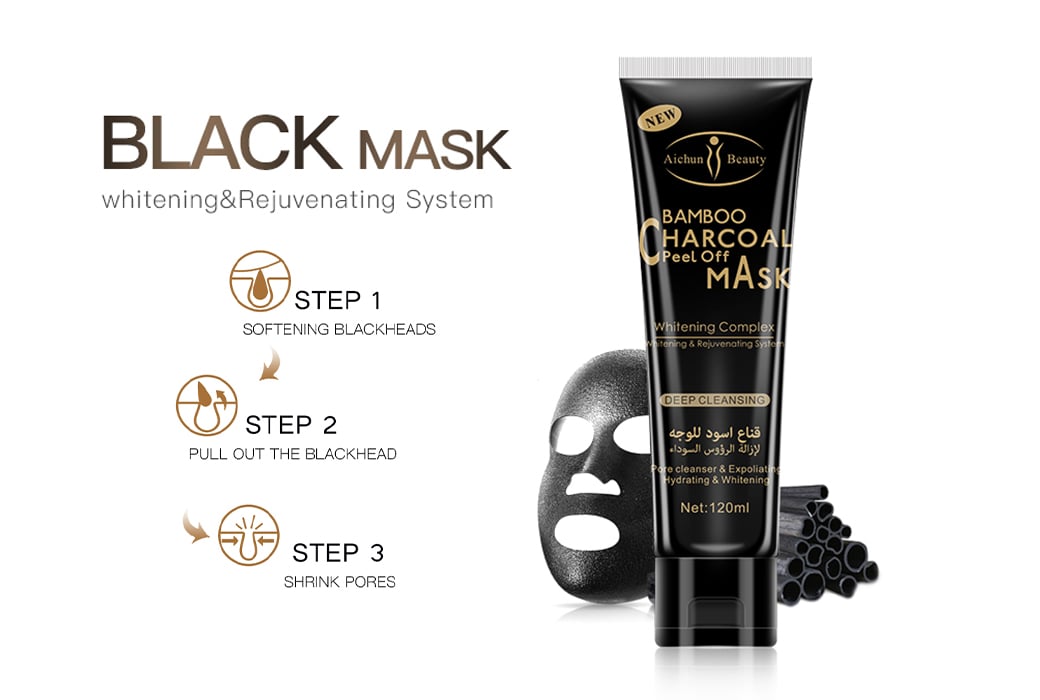 Aichun Beauty 120ml Bamboo Charcoal Peel-Off Mask