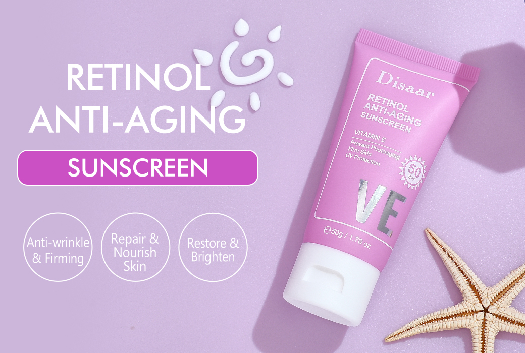 Disaar 50g Retinol Anti-Aging Sunscreen SPF50+
