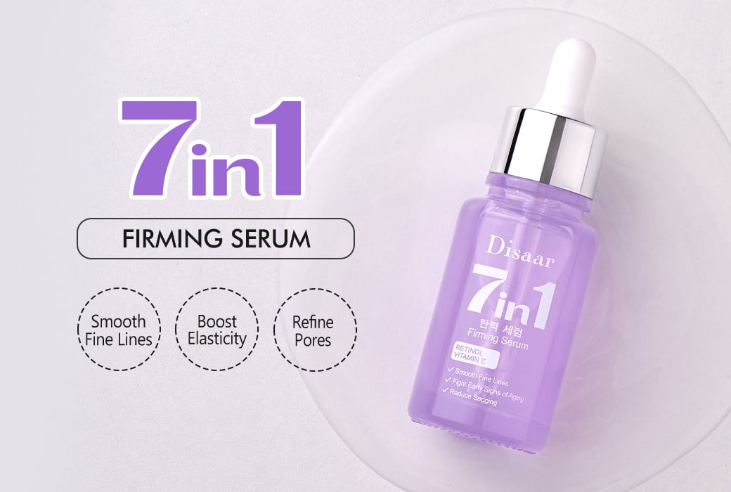 Disaar 40ml 7-in-1 Firming Facial Serum Collagen Peptides Retinol Vitamin E serums