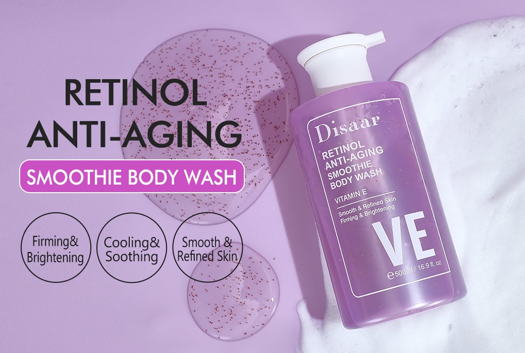 Disaar Nourishing Retinol Body Wash for Firming and Brightening