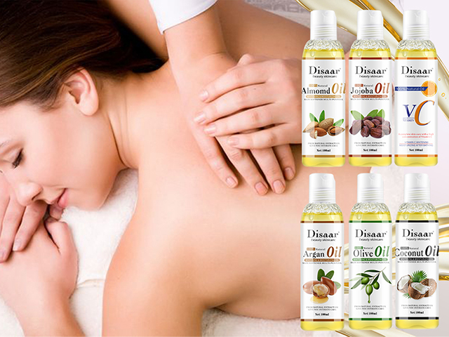 Aceite de masaje corporal Disaar Serie: Cuidado de la piel natural