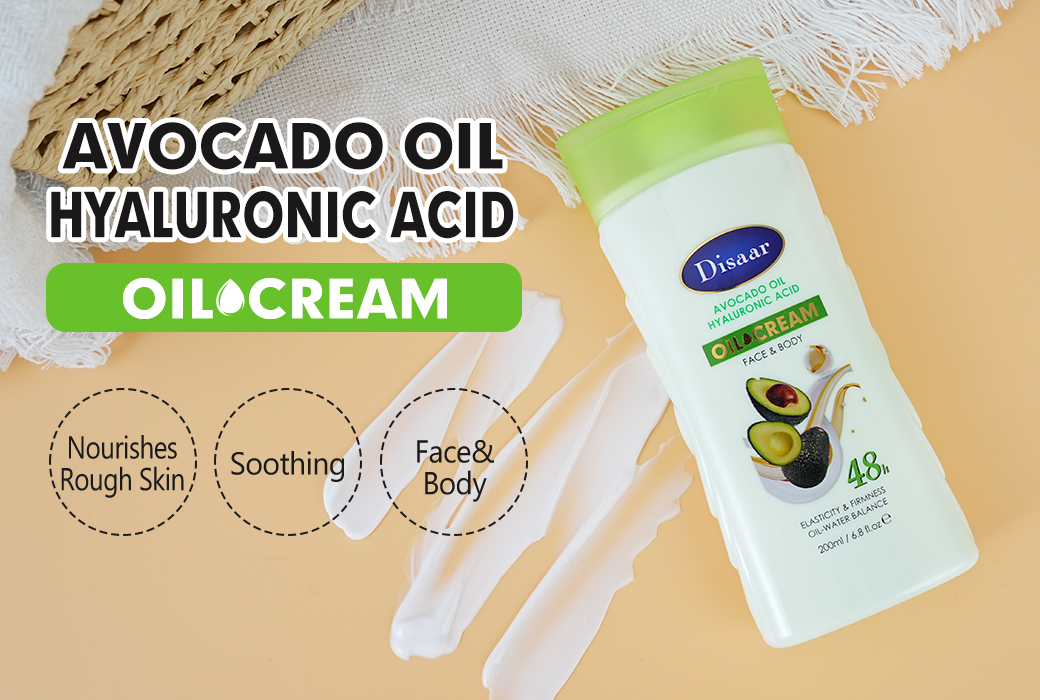 Disaar Avocado & Hyaluronic Acid Hydration Oil-Cream