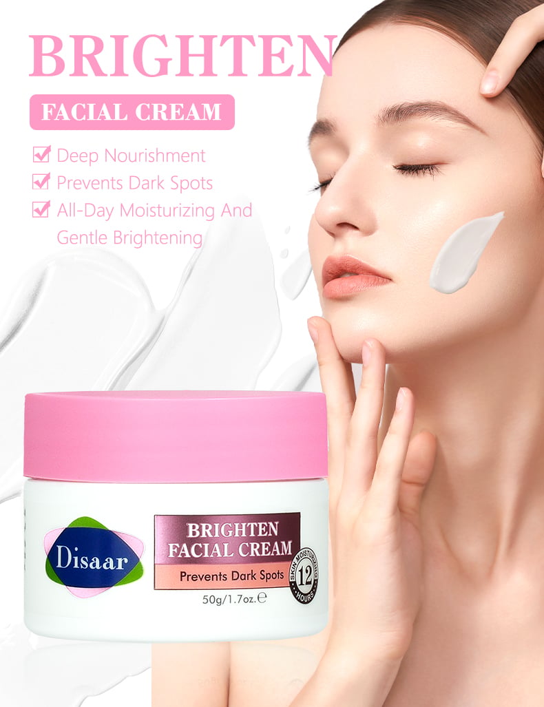 DS5603 Disaar Niacinamide Brightening Facial Cream - 50g, With Plant Extracts & Vitamin E, Nourishing & Moisturizing, Reduces Dark Spots for Fairer Skin factory