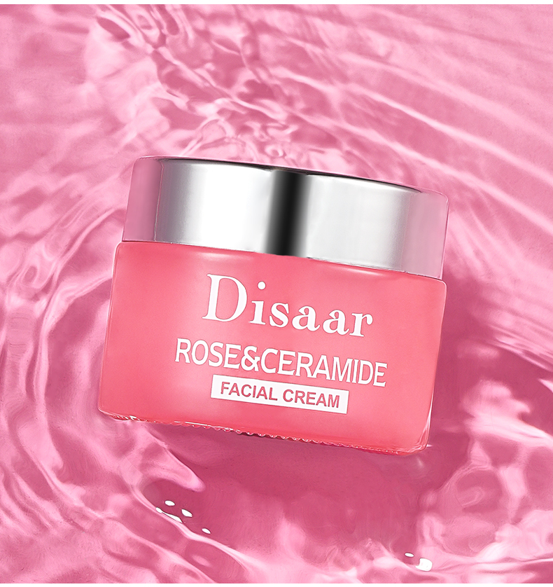 DS5304 50g Rose & Ceramide Facial Cream - Hydrating & Repairing Moisturizer for All Skin Types | LivePro Beauty supplier