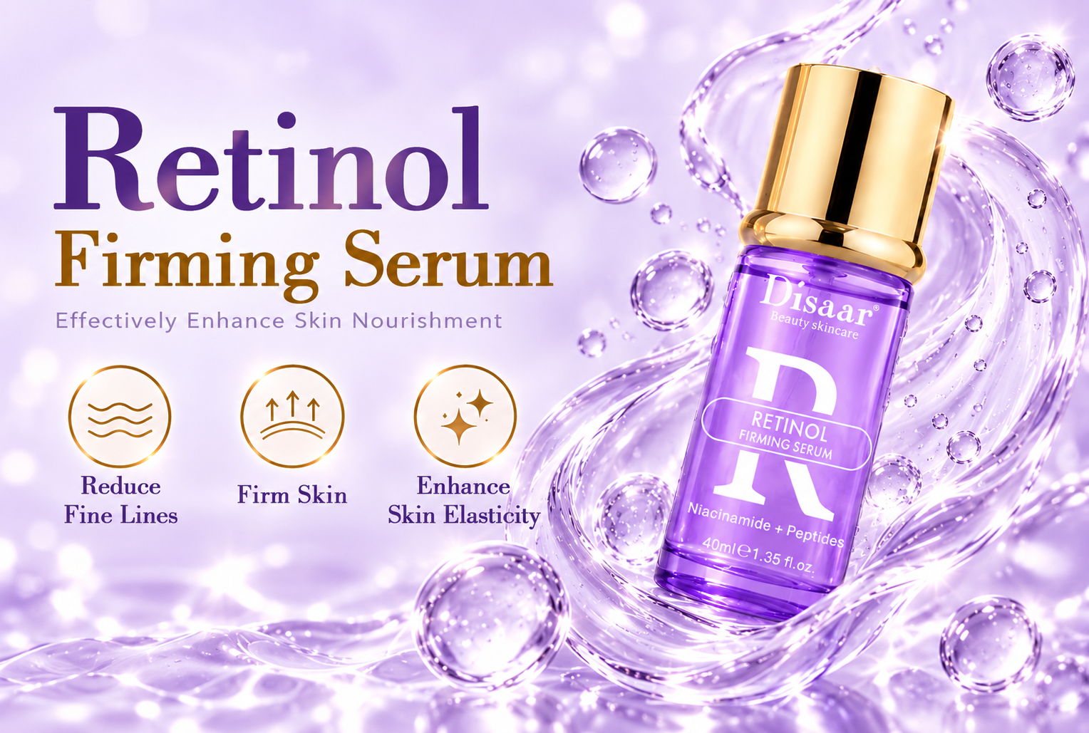 Disaar 40ml Retinol Firming Serum