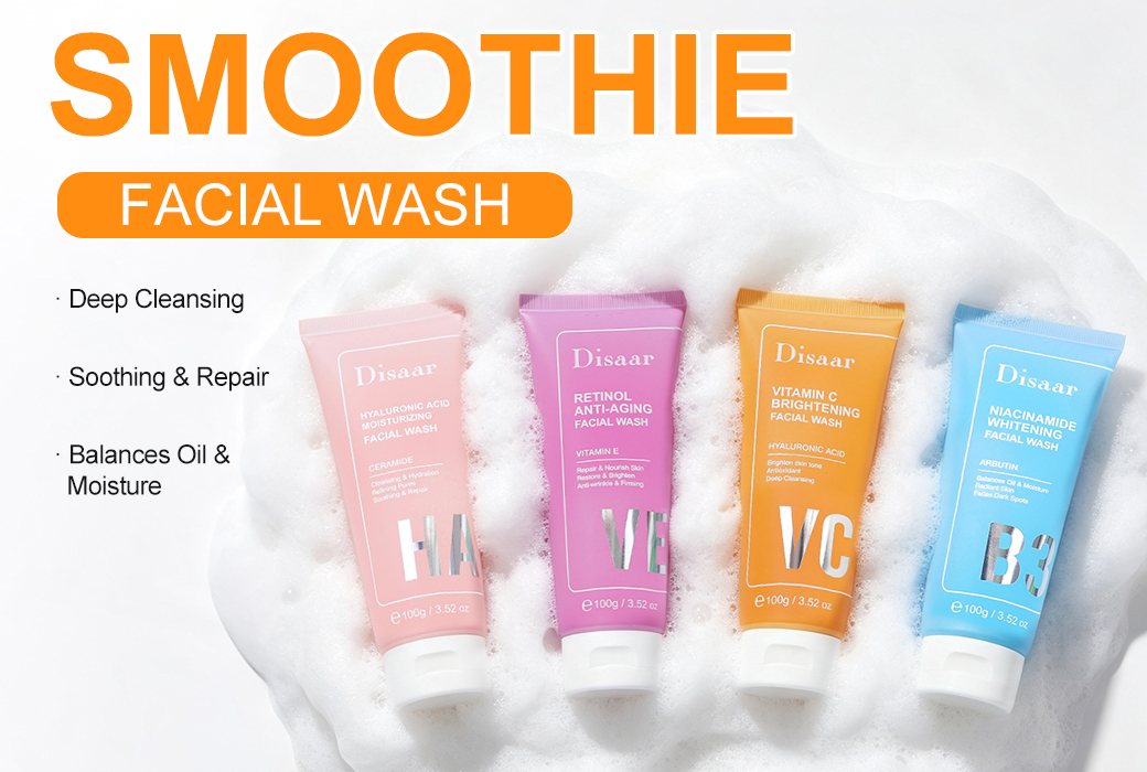 Disaar 100g Smoothie Facial Wash Wholesale for Brightening Anti Aging and Hydrating Care