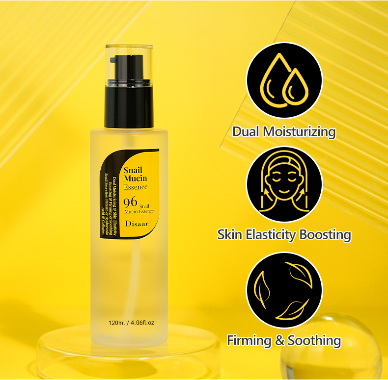 DS5471 Disaar Snail Mucin Essence - 96% Snail Secretion Filtrate Serum, 100ml, Collagen Boosting, Moisturizing & Firming Face Serum for Wrinkle Reduction manufacture