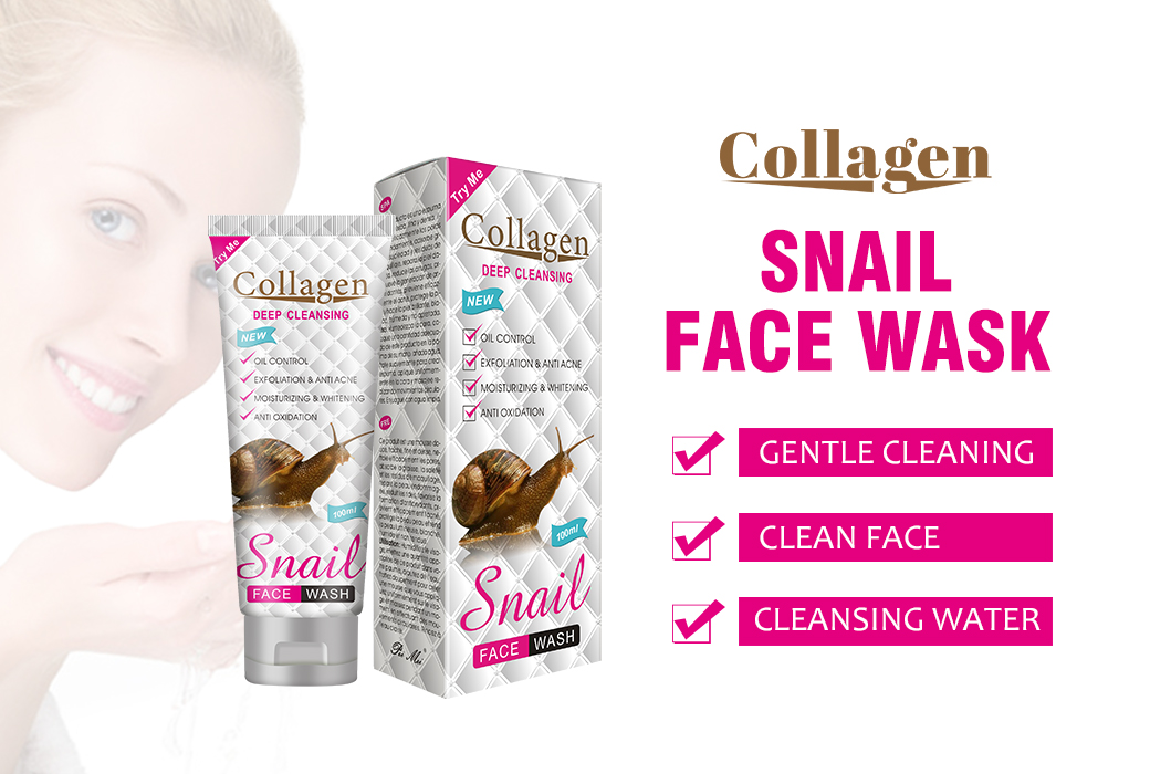 Aichun Beauty 100ml Snail & Collagen Face Cleanser