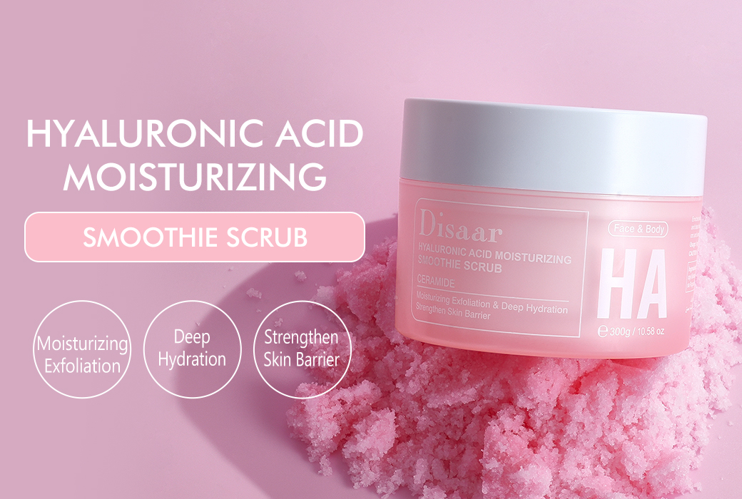 Disaar 300g Hyaluronic Acid Moisturizing Smoothie Scrub