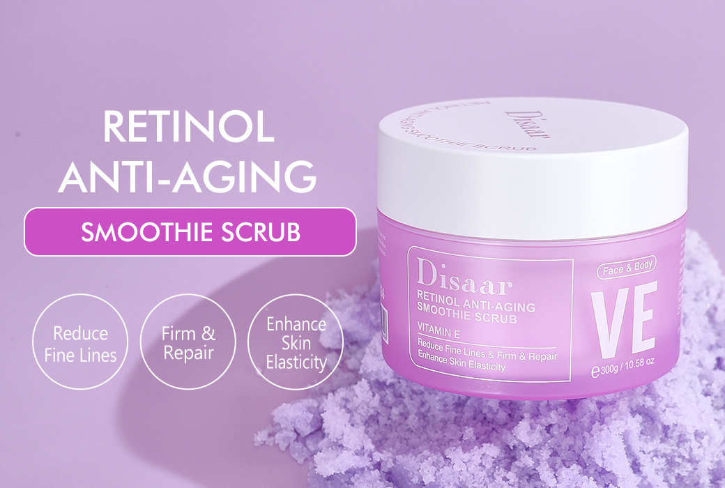 Disaar 300g Retinol Anti-Aging Smoothie Scrub