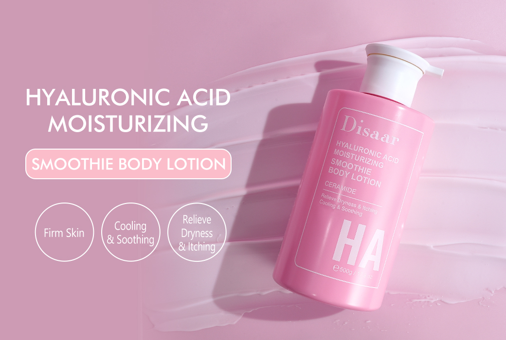Disaar 500g Hyaluronic Acid Moisturizing Smoothie Body Lotion