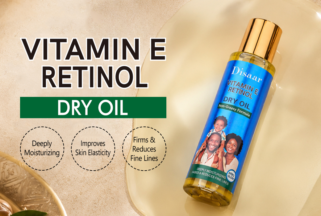 Disaar 100ml Vitamin E and Retinol Dry Oil