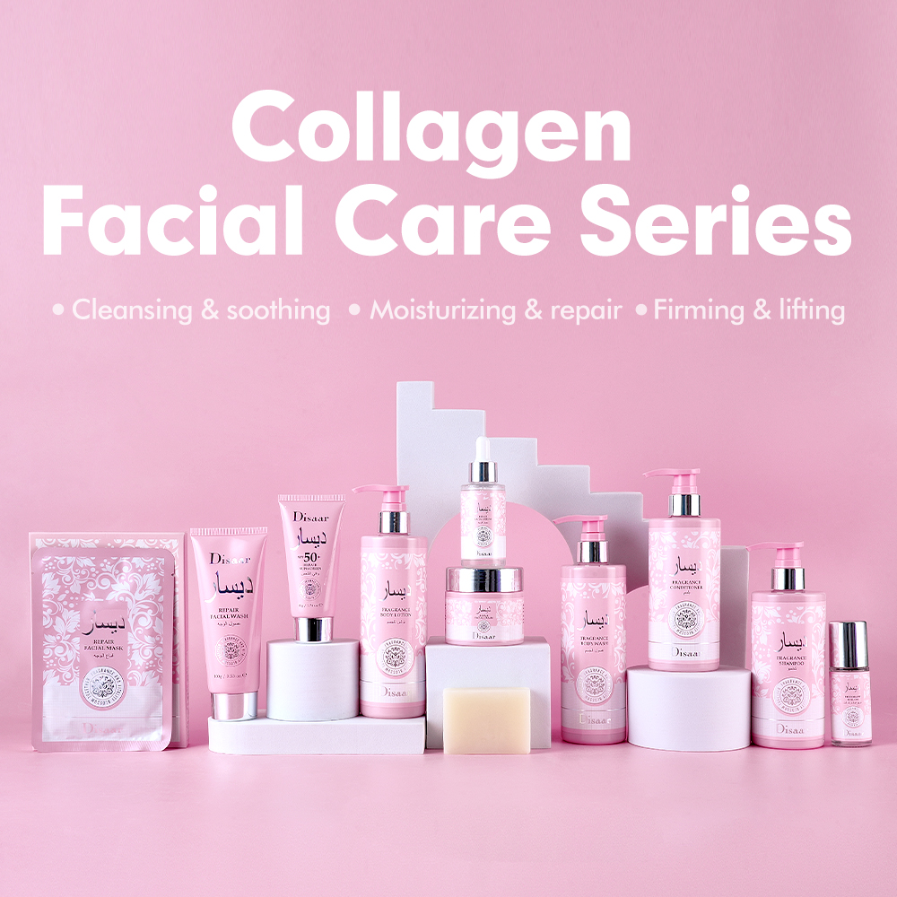 Fabricante de productos para el cuidado corporal: serie de cuidado de la piel con colágeno de Disaar