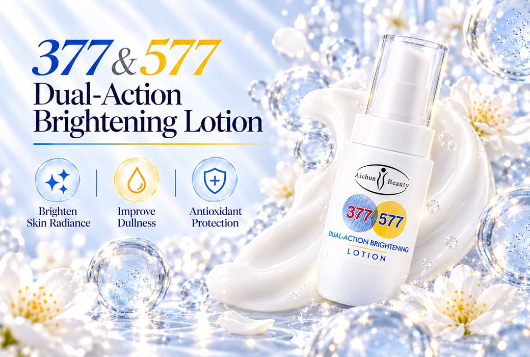 Aichun Beauty 100ml 377 & 577 Dual-Action Brightening Lotion