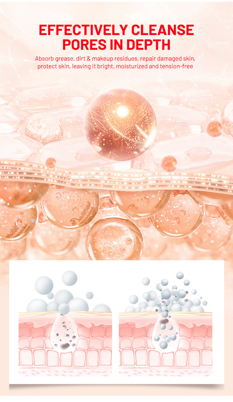 DS5251 100g Pomegranate & Vitamin E Facial Wash - Gentle Cleansing & Antioxidant Boost | LivePro Beauty details