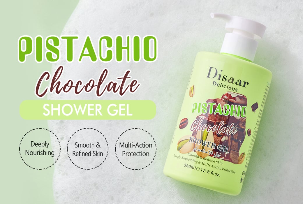 Disaar 380ml Pistachio Chocolate Shower Gel