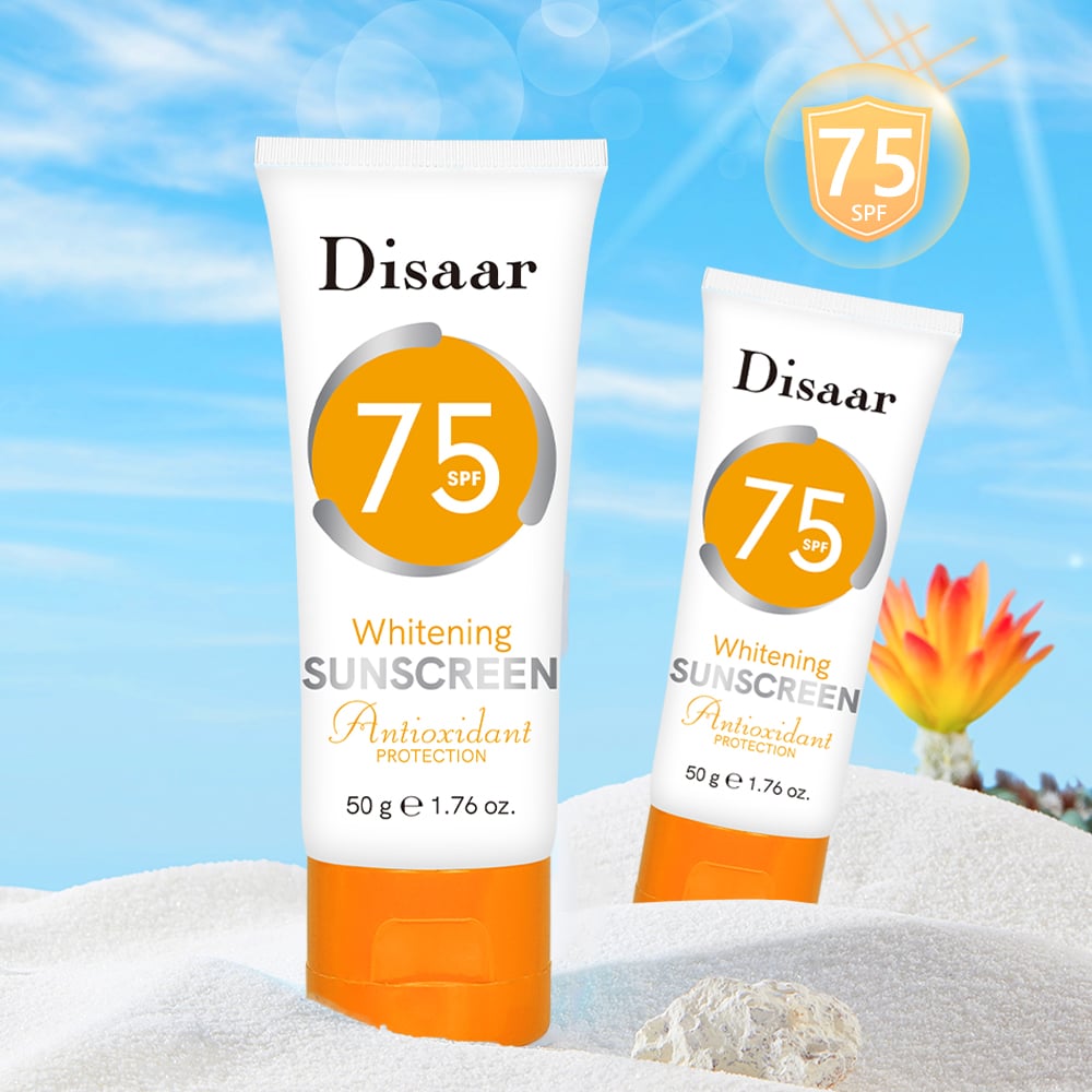 SPF 75 Whitening Sunscreen Series For Outdoor Activities Wholesale