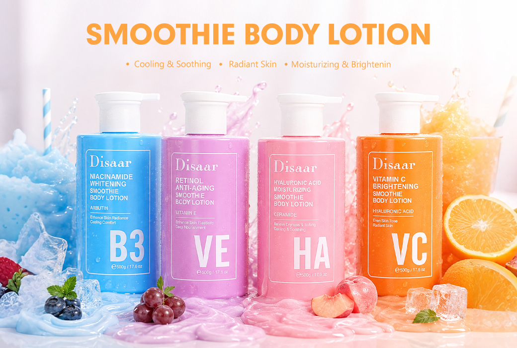 Disaar 500g Cooling Body Lotion Wholesale Supplier for Brightening Firming and Dry Skin Care