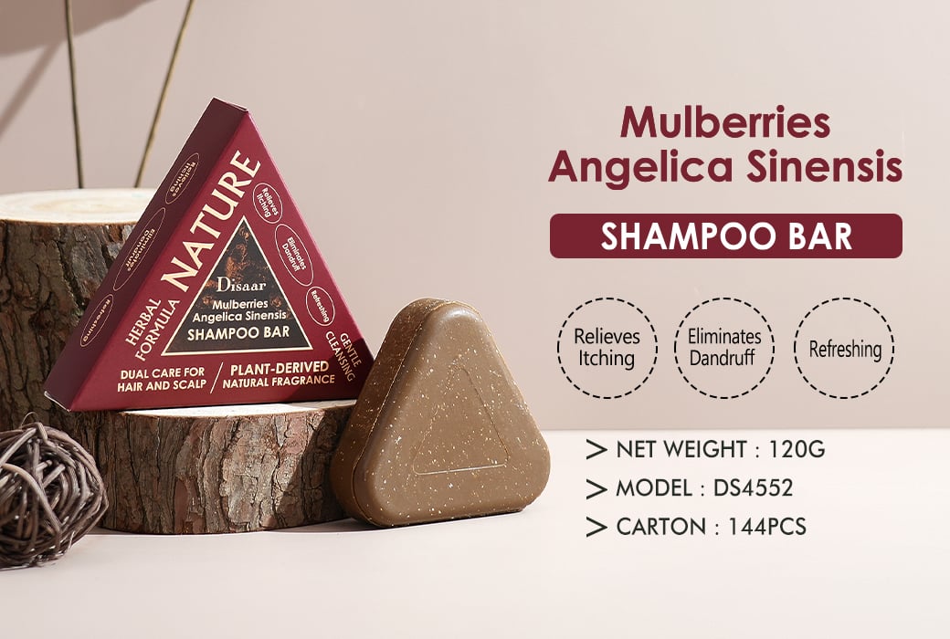 Disaar Angelica Sinensis & Mulberries Shampoo Bar