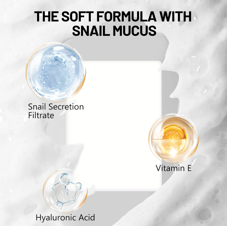 DS5474 Disaar Snail Mucin Serum Soap - 100g, Oil Control & Pore Shrinking, Moisturizing & Skin Lightening, Body & Facial Cleansing Soap for Glowing Skin manufacture