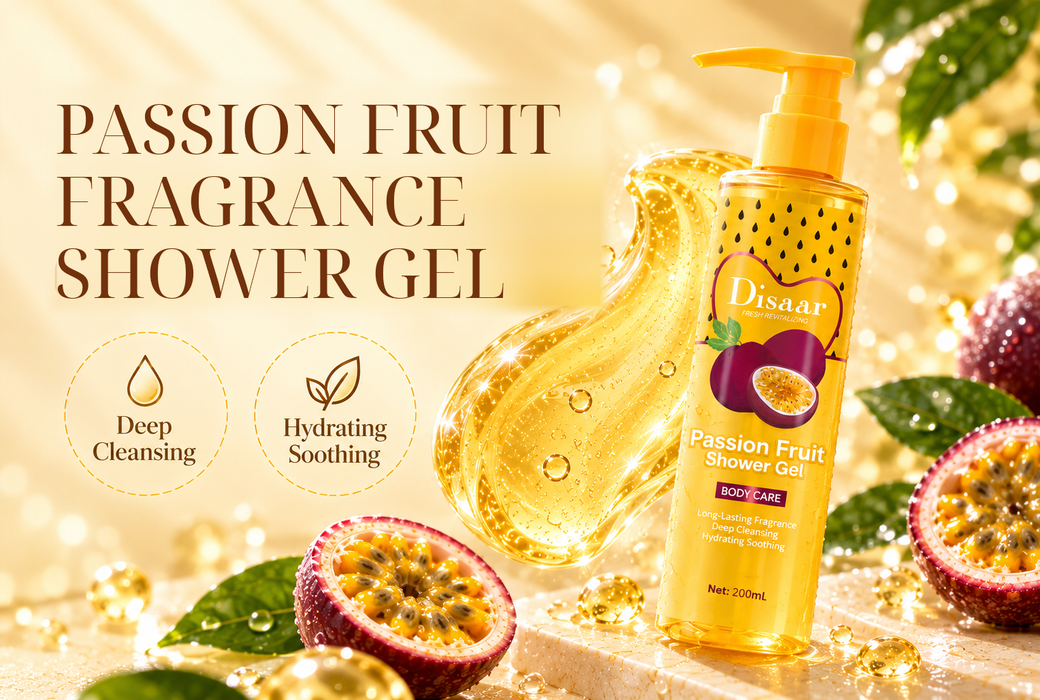 Disaar 200ml Passion Fruit Shower Gel