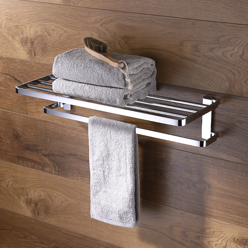 Maya Series Double bathtowel shelf 9527 T02100