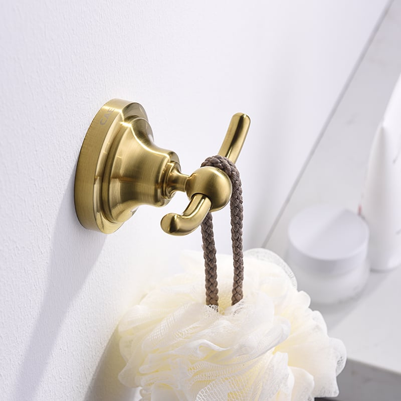 Double Hook Design, Robe & Towel Hooks, Bathroom Hooks for Bath Ball 9519 T03078
