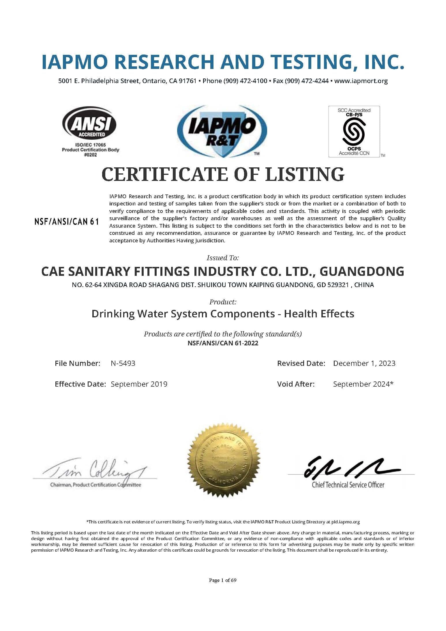 IAPMO RESEARCH AND TESTING, INC.-4