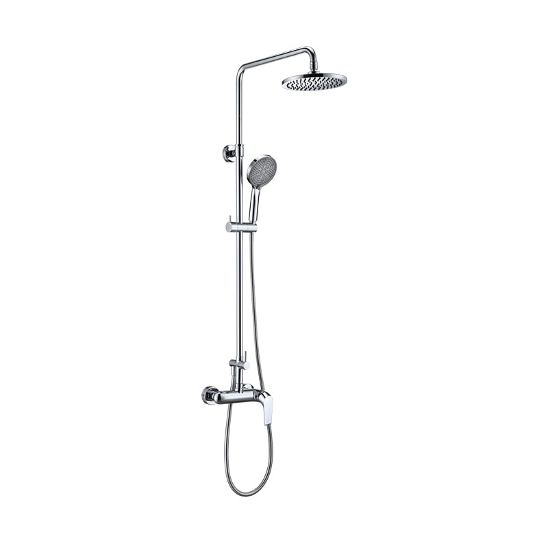 CAE Universal Fit Shower Mixer - Brass Chrome for Most Shower Systems with 3 Jet handshower