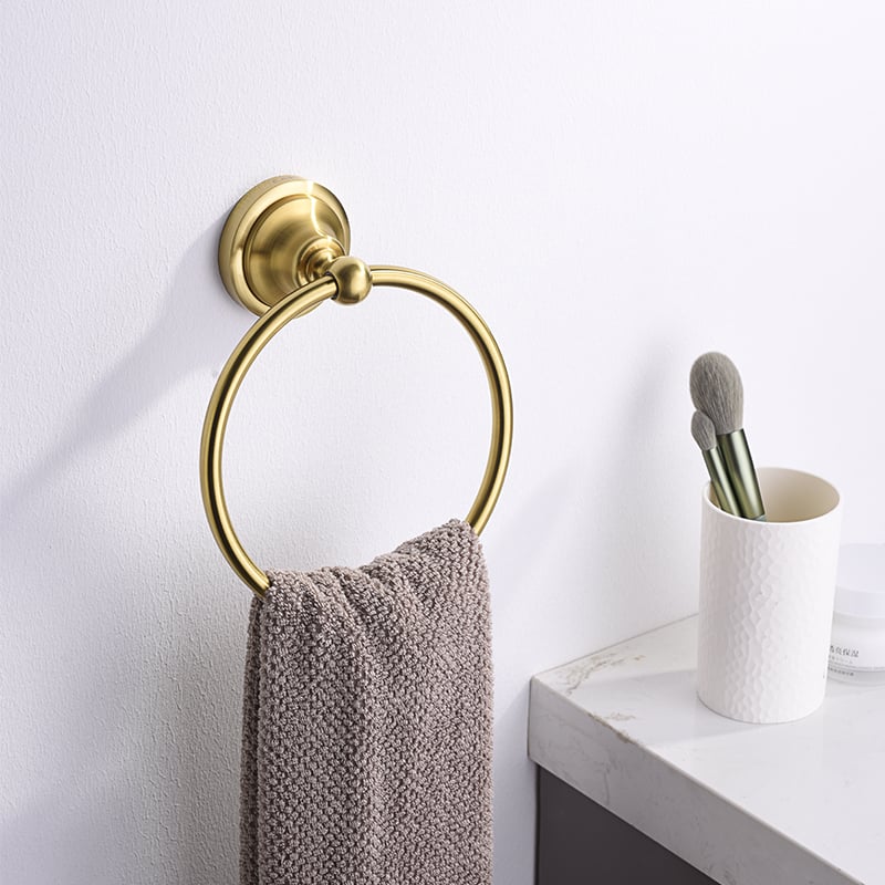 Towel Holder for Bathroom, Wall Towel Ring Hand Towel Hanger 9519T01080
