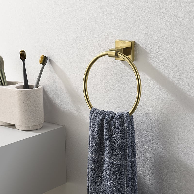 Towel Holder for Bathroom Wall Towel Ring Stainless Steel Hand Towel Holder Heavy Duty Towel Hanger for Bath9509 T01027