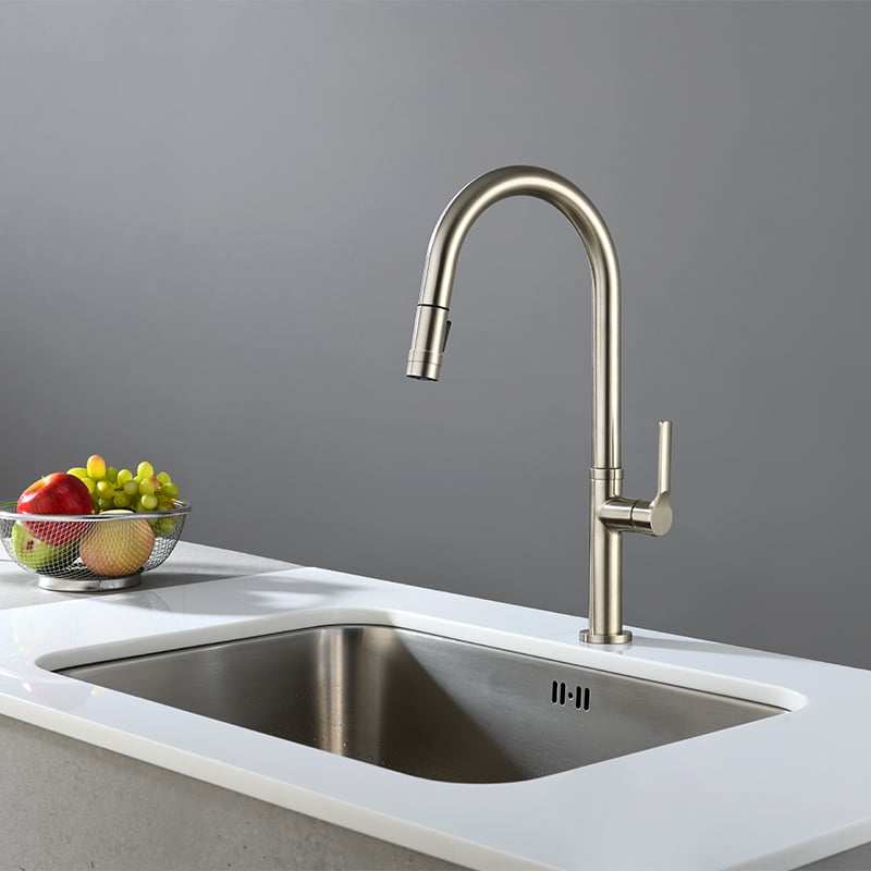 cae vessel sink lavatory faucet   brass for deep sinks 1196-1