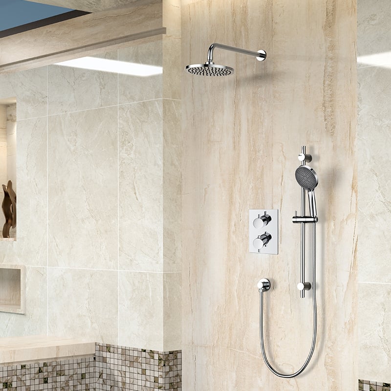 Brass Concealed Thermostatic Baths and Showers Faucet Concealed Shower Mixer -  15T 2251 C201