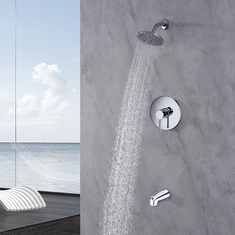 2-way Concealed Shower Mixer Pressure Balanced Shower Valve