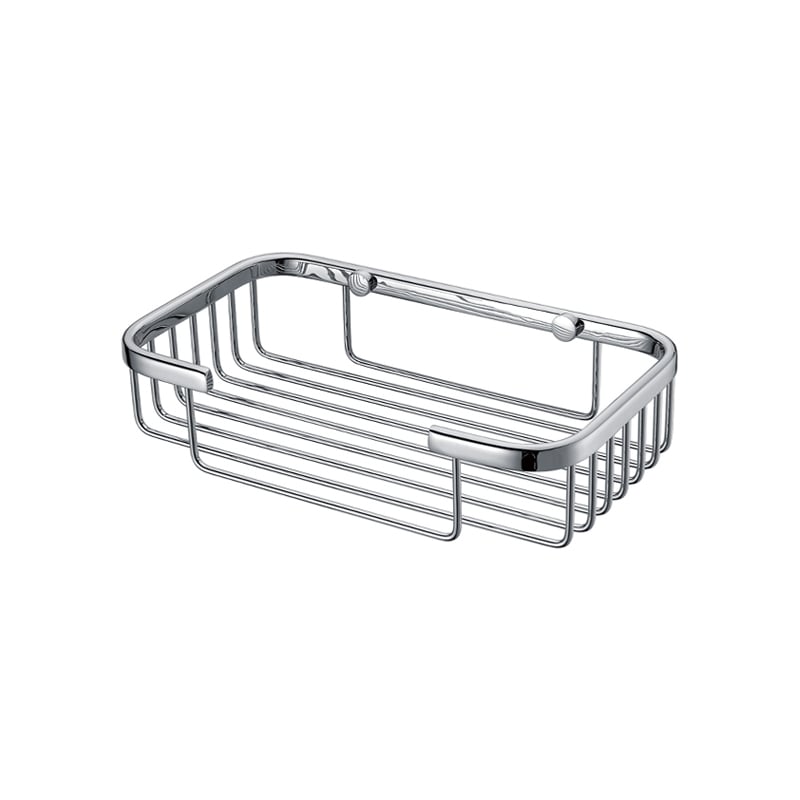 Square Shower Bathroom Shower Storage Rack Shelf Organiser Basket Wall Mount 9510 T04042
